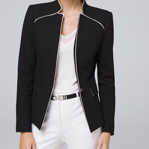 Black blazer size 4 - White House Black Market NEW
